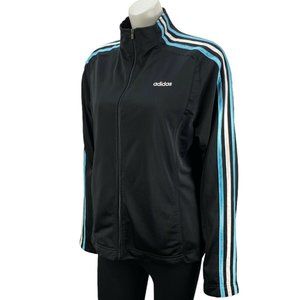 Adidas Track Jacket 3 Stripe Trefoil Full Zipper